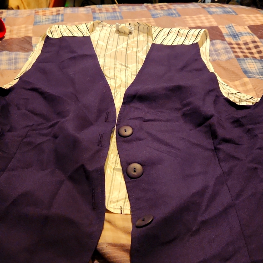 Striped vest